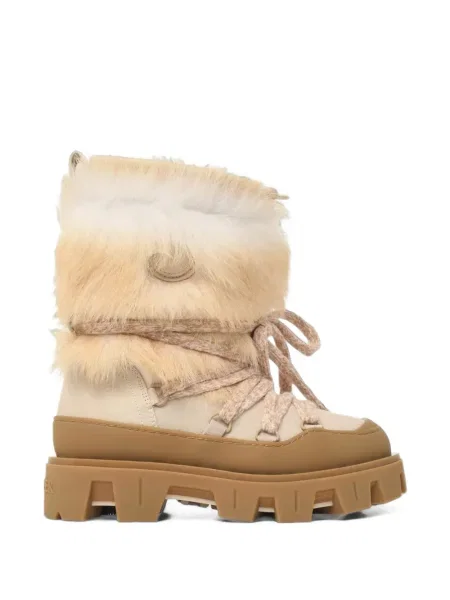 Botine Moncler din piele de căprioară