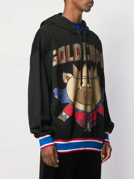 Hanorac cu glugă Dolce & Gabbana negru