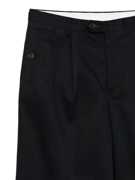Pantaloni Ps Paul Smith plisate albastru