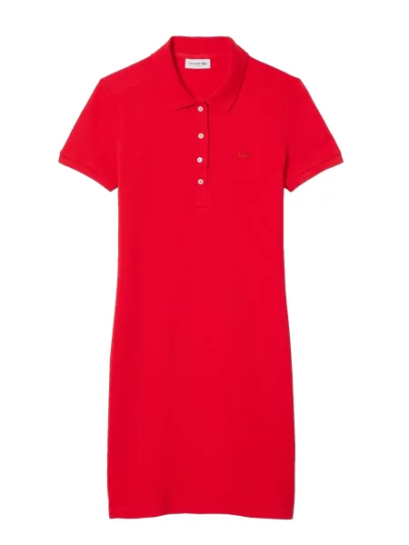LACOSTE Rochie tip bluză roșu