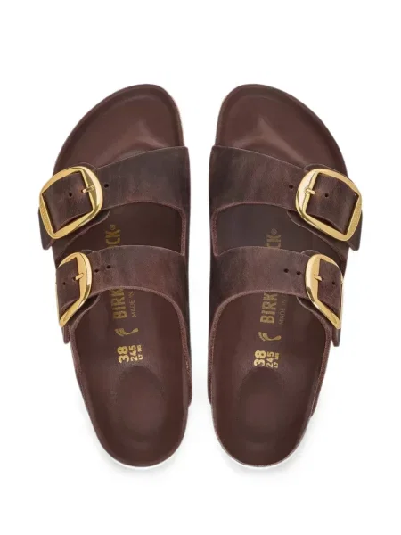 Sandale Birkenstock cu cataramă maro