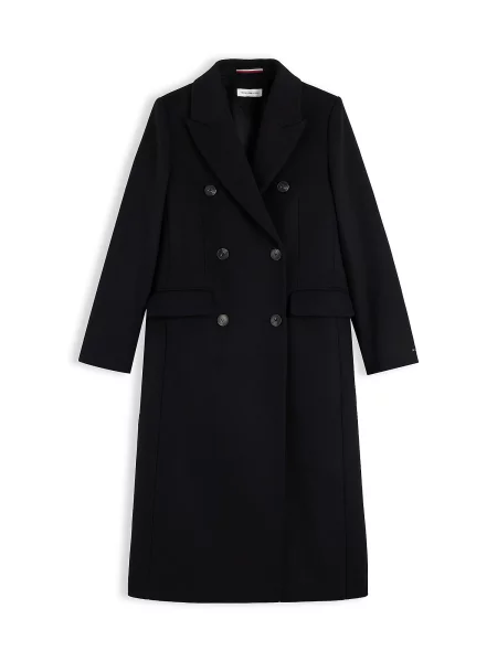TOMMY HILFIGER Palton de primăvară-toamnă Classic' negru