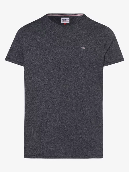 Tommy Jeans T-Shirt Jaspe Szary niebieska