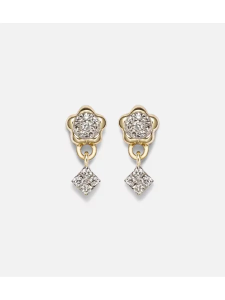 Naušnice Stone And Strand kamenje zlatna