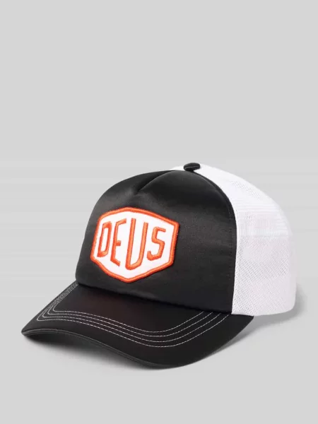Czapka z daszkiem i naszywką z logo model ‘Luxx’ Deus Ex Machina czarna