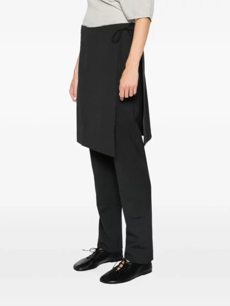 Pantaloni St. Agni de lână negru