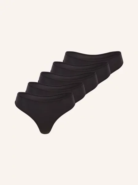 Skims Stringi Fits Everybody 5 Szt. schwarz czarne
