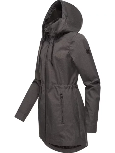Ragwear Palton funcțională Dakkota II închis gri