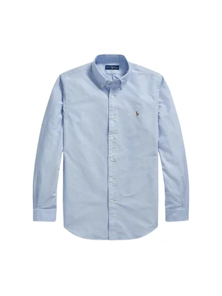 Polo Ralph Lauren Koszula Cupdppcs Błękitny Custom Fit niebieska
