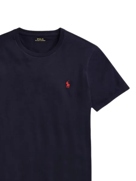 Ленена поло тениска Polo Ralph Lauren бяло