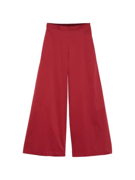 Pantaloni palazzo Liviana Conti roșu