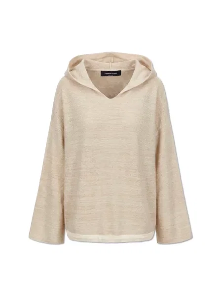 Sweter Fabiana Filippi beżowy