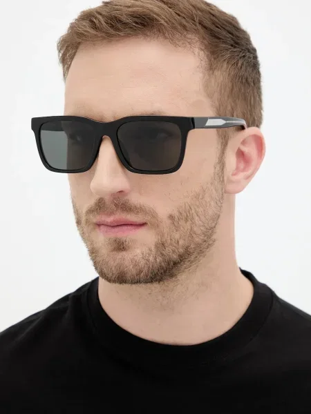 Слънчеви очила Emporio Armani мъжки черно