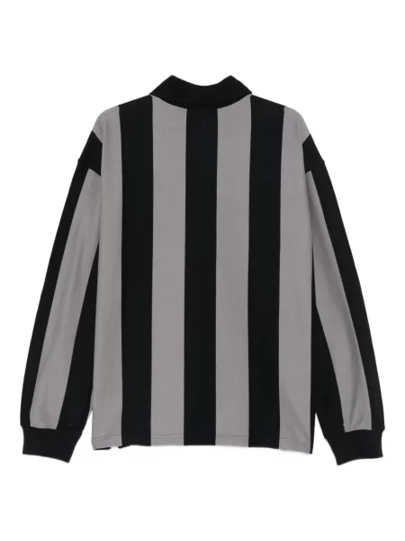 Polo Agolde cu dungi gri