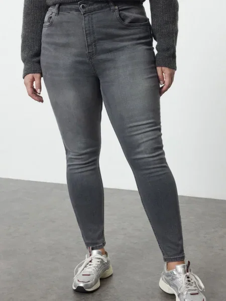 Trendyol Curve Jeans denim gri