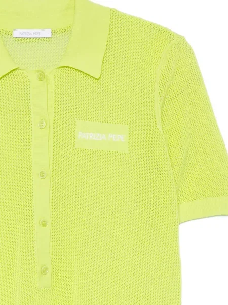 Top Patrizia Pepe tricotate verde