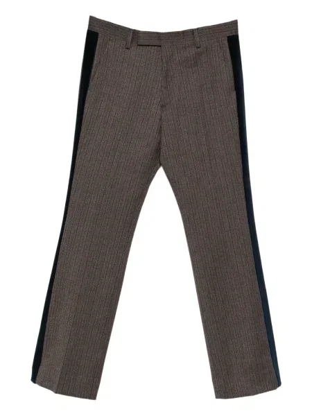 Pantaloni Wales Bonner cu dungi gri