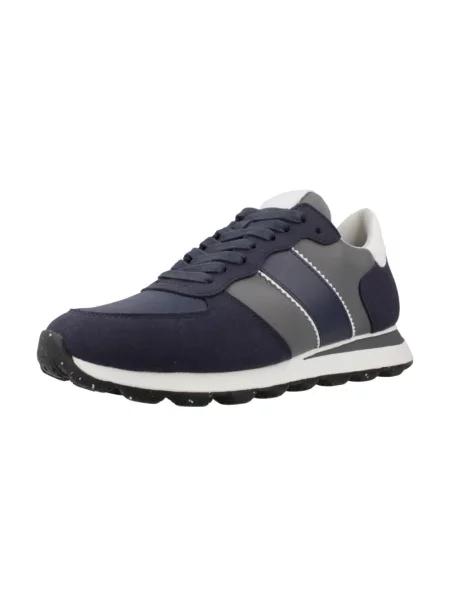 Sneakersy Geox skórzane niebieskie