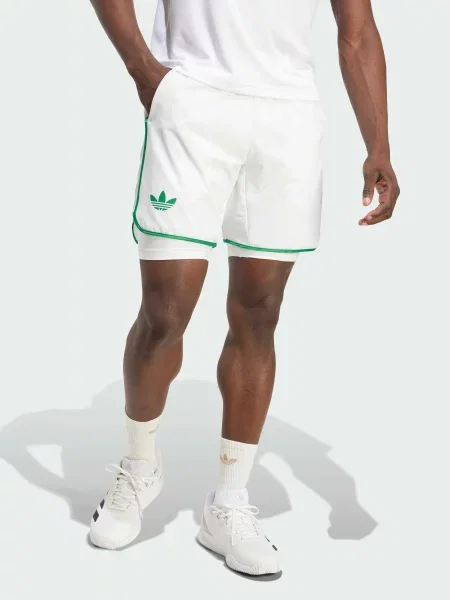 Спортивные шорты Adidas белые