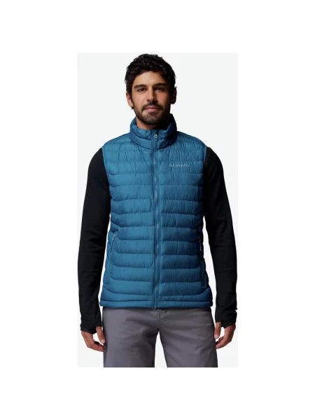 Kamizelka damska Columbia Powder Lite II niebieski petrol S czarna