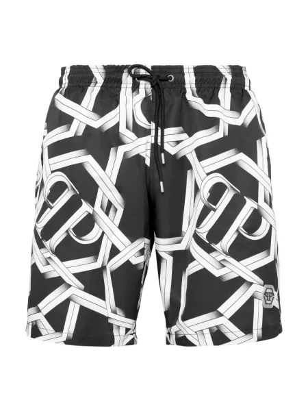 Szorty Philipp Plein czarne