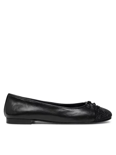 Kapa s šiltom Tory Burch črna