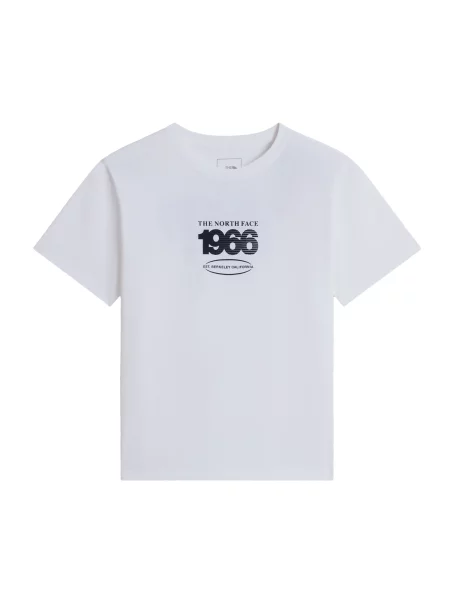 THE NORTH FACE Tricou Teen Track albastru noapte alb