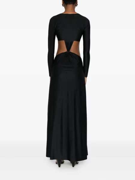 Rochie maxi Medeea de costum negru