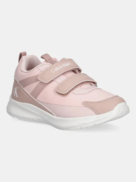 Calvin Klein Superge Low Cut Velcro Sneaker D roza