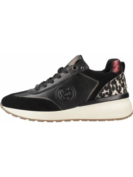Sneakersy Xti skórzane czarne