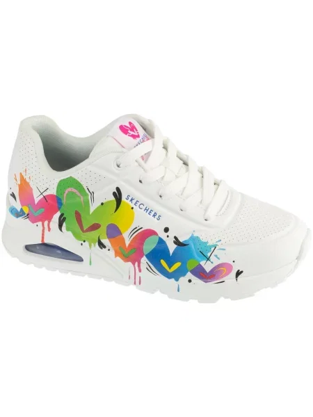 Pantofi Skechers alb