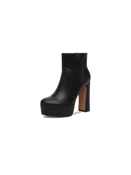Polokozačky Nine West černé