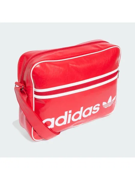 ADIDAS ORIGINALS Taška cez rameno OG Airliner / biela červená