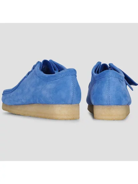 Pantofi Clarks Originals albastru