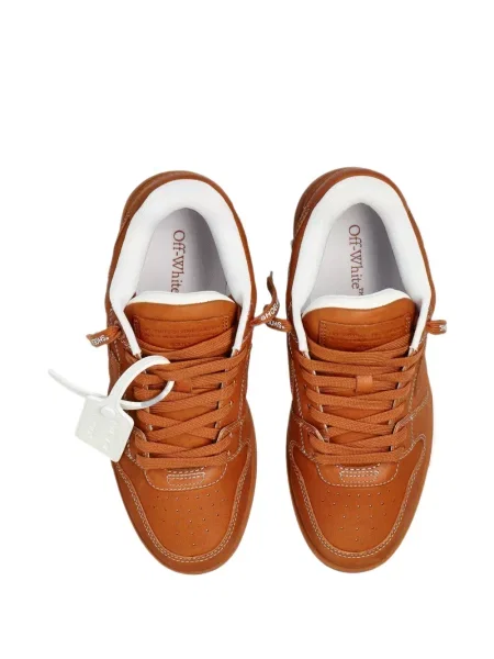 Sneakerși Off-white business alb