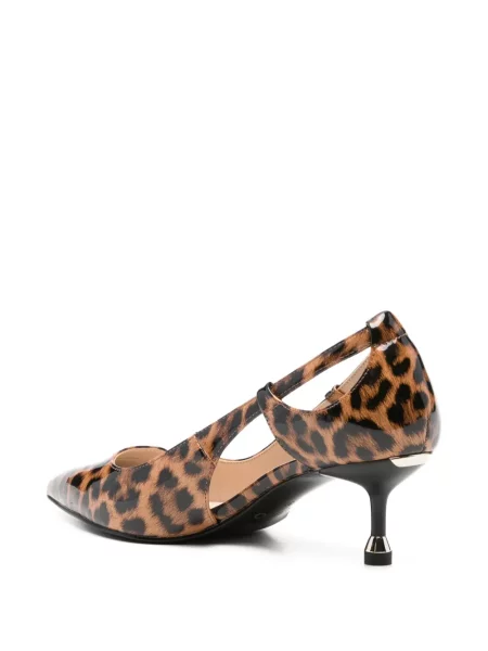 Pantofi cu toc Liu Jo cu imagine cu model leopard maro