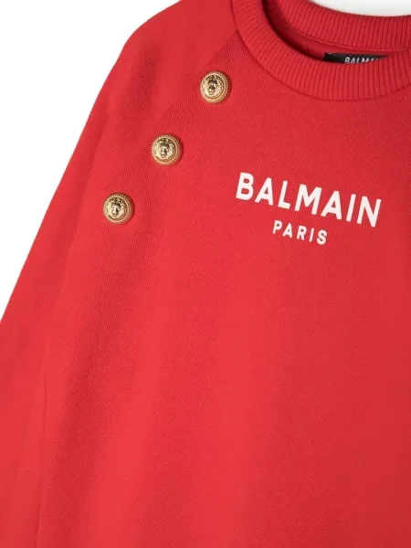 Sukienka dziecięca Balmain czerwona