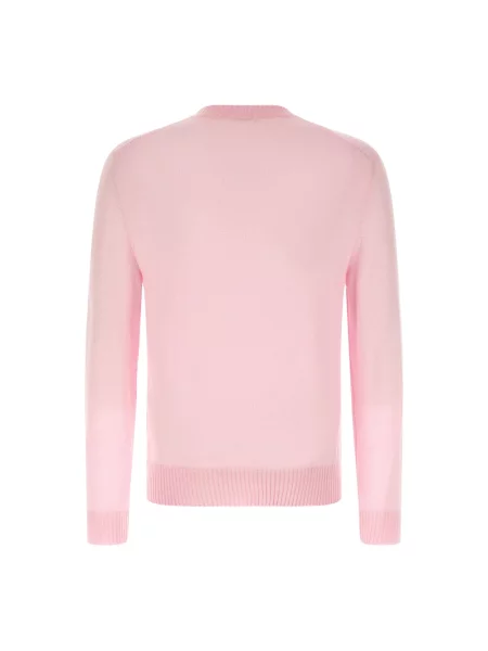 Sweter Jil Sander wełniany różowy