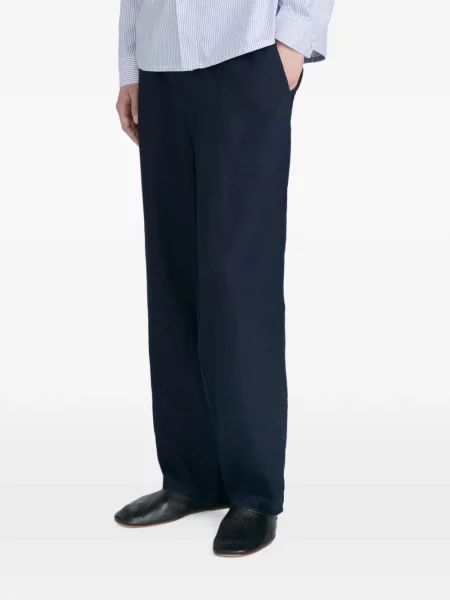Pantaloni Frame cu cordon albastru