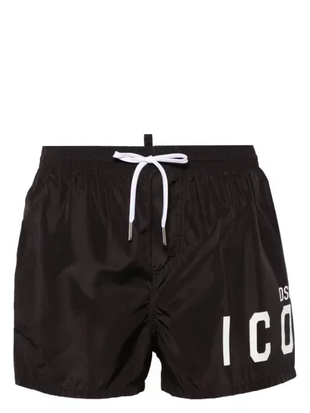 Pantaloni scurți Dsquared2 cu imagine cu cordon