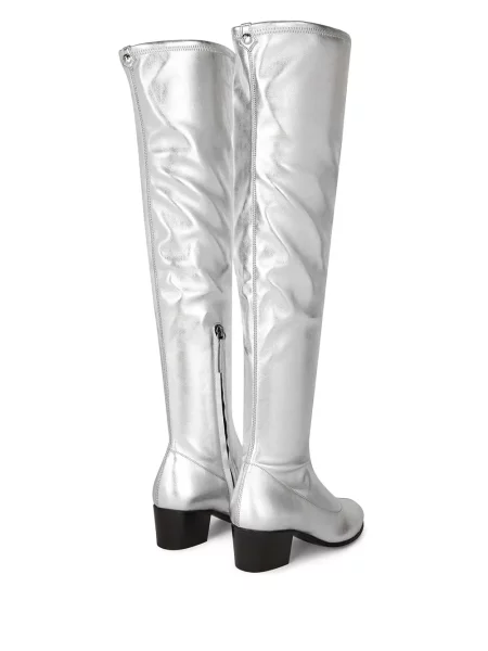 Cizme Giuseppe Zanotti argintiu
