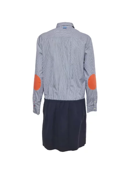 Rochie tip cămașă Façonnable cu dungi albastru