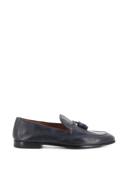 Pantofi loafer Doucal's din piele albastru
