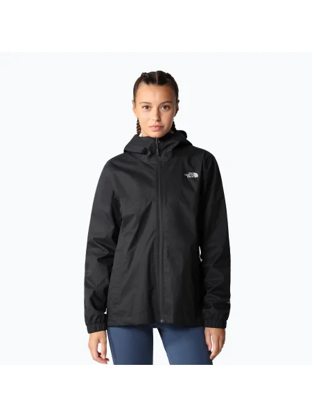 THE NORTH FACE Outdoorová bunda Quest / biela čierna