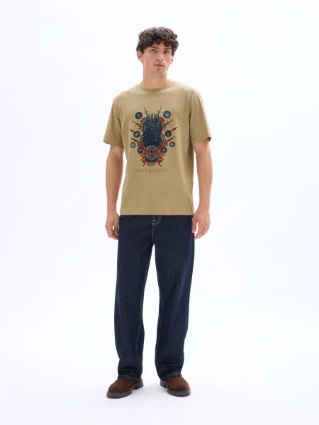 Tricou Celio kaki