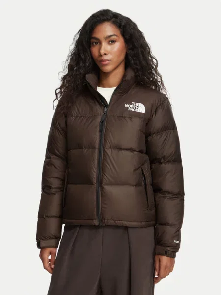 The North Face Puhovka Retro Nuptse Temno rjava