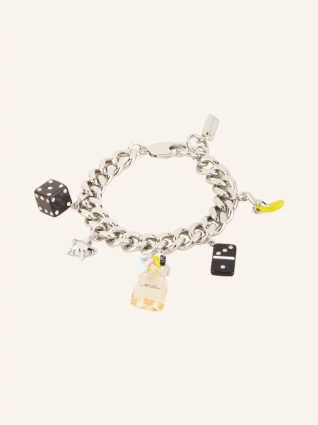 Bransoletka Marc Jacobs szara