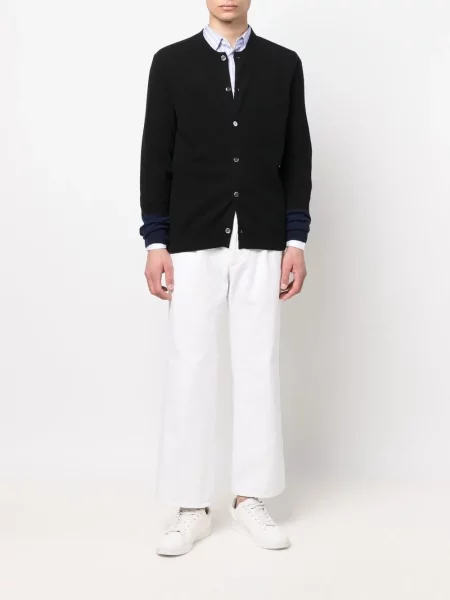 Ζακέτα Comme Des Garçons Shirt μισό μανίκι μαύρο