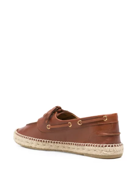 Espadrile Bally din piele maro