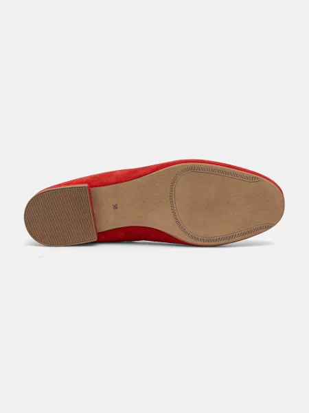 Answear.LAB velúr balerina piros